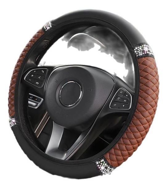 Cubre Volante De Cuero Suave De Ajuste Universal 38cm. - 04 0 Cubre Volante De Cuero Suave De Ajuste Universal 38cm. - 04 0