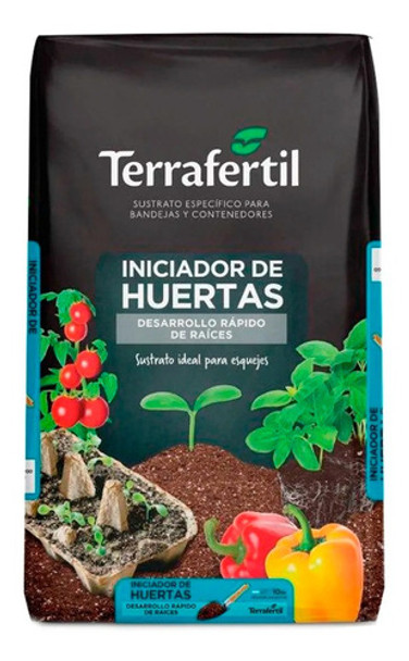 Sustrato Iniciador De Huertas Terrafertil 10 L 0