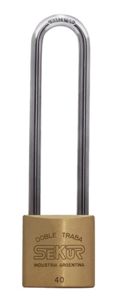 Candado Sekur Doble Traba Arco Largo 40mm Sekur 0