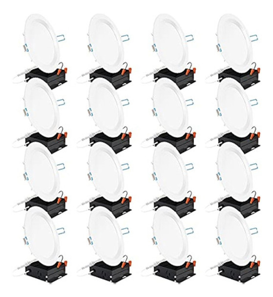 Sunco Lighting - Paquete De 16 Luces Led Empotradas De 6 Pul 0 Sunco Lighting - Paquete De 16 Luces Led Empotradas De 6 Pul 0