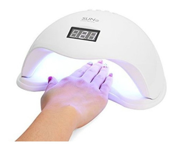 Lampara Led Uv 48w Profesional Esmaltado Uñas Esculpidas 0