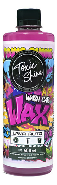 Shampoo Wax 600ml Toxic Shine 0