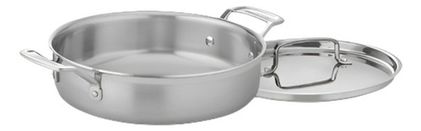 Cuisinart Mcp55-24n Multiclad Pro Cazuela De 3 Cuartos De Ac 0