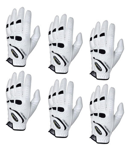 Guantes De Golf, Hombre Intech, Mano Derecha, Medio (6 Pack) 0