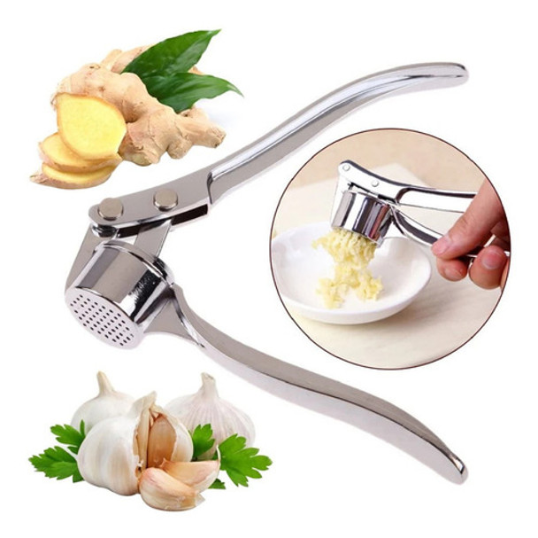 Pinza Prensa Pica Ajo Acero Inoxidable Picador Profesional A 0