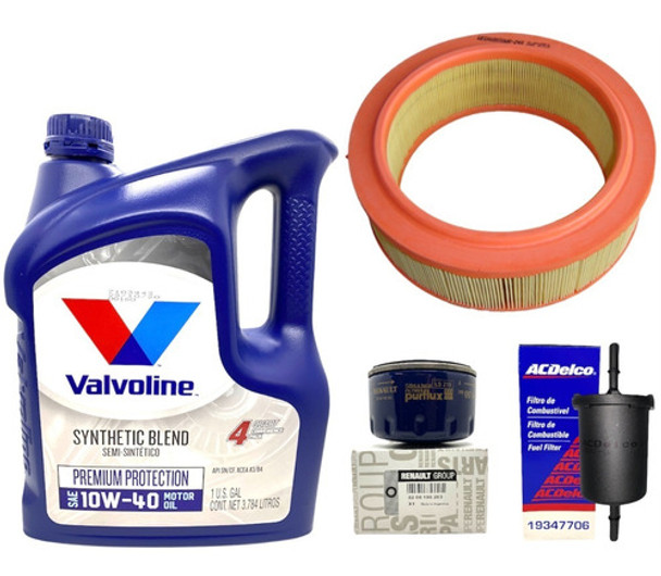 Kit Service Aceite Y 3 Filtros Renault Sandero Logan 1.6 8v 0