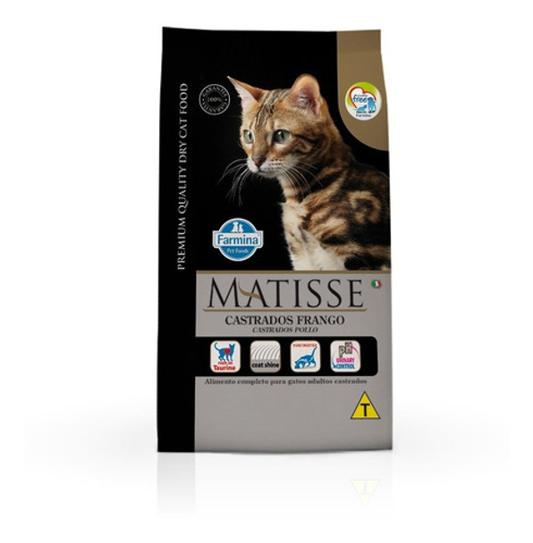 Matisse Gato Castrado Pollo 2 Kg Con Regalo 0