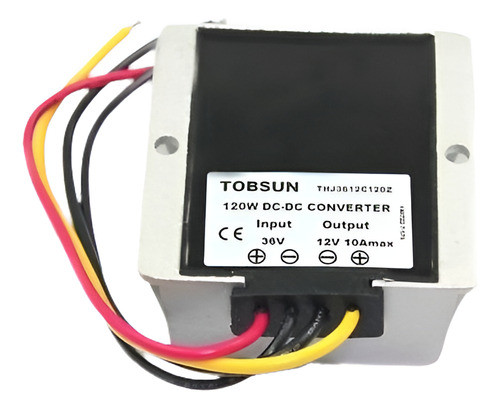 Nuevo Paso De Voltaje Reductor Regulador 36v A 12v 10a 120w 0