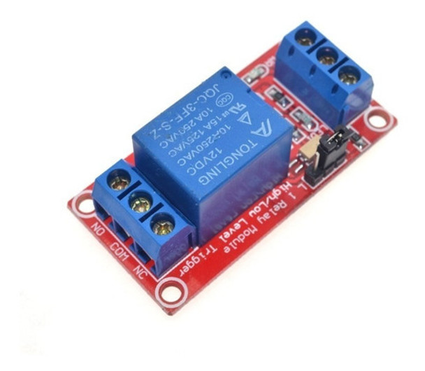 Modulo Rele 220v 12v 1ch Optoacoplado 4ma Bornera Itytarg 0