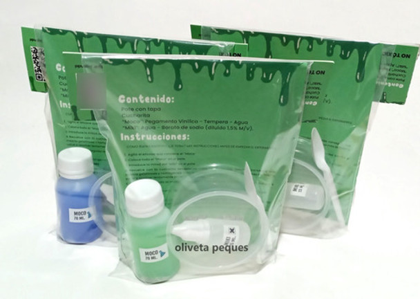 Miki Moco Kit Para Slime -  Juego Con Ciencia Experimentos 0