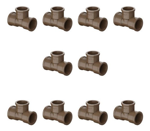 Conexão Pvc Soldável Tigre De 25mm 90 Graus Kit Com 10 Peças 0 Conexão Pvc Soldável Tigre De 25mm 90 Graus Kit Com 10 Peças 0