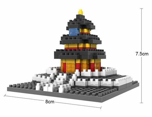Edificio Templo Del Cielo  Loz Bloques De Armar Mini 0