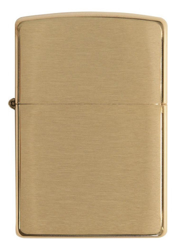 Encendedor Zippo Classic Brushed Brass 204b Original 0