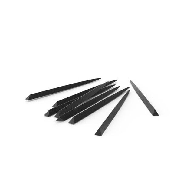 Pincho Erizo Plástico Negro 10 Cm (x100) Ajidiseño 0