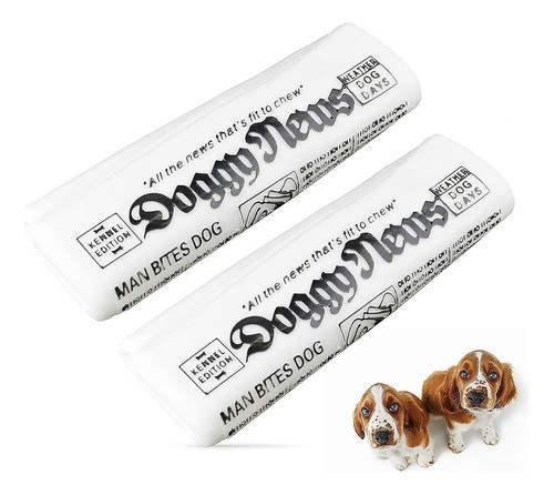 Gabefish 2pc Divertido Periódico Juguete Chirriante Para Per 0