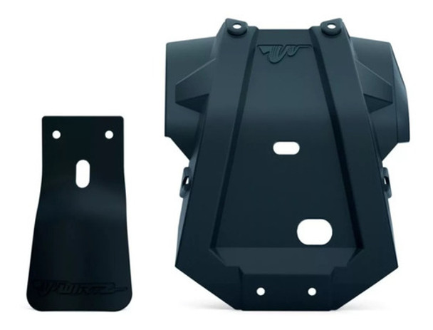 Kit Cubre Carter + Cubre Bieleta Wirtz Honda Tornado Negro 0 Kit Cubre Carter + Cubre Bieleta Wirtz Honda Tornado Negro 0
