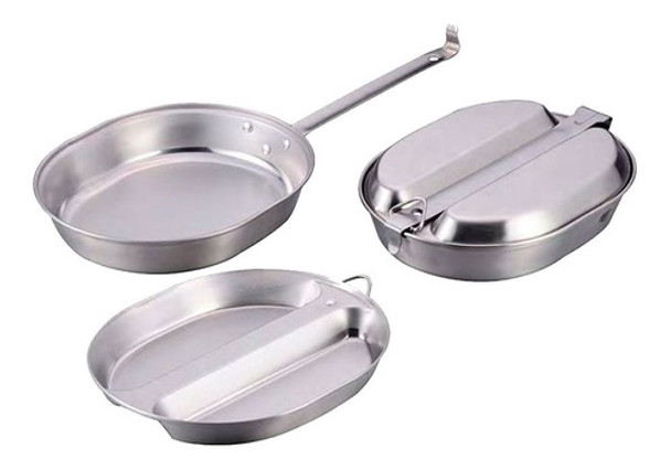 Set Para Camping Acero Inoxidable Marmita Explorer Pro Shop 0