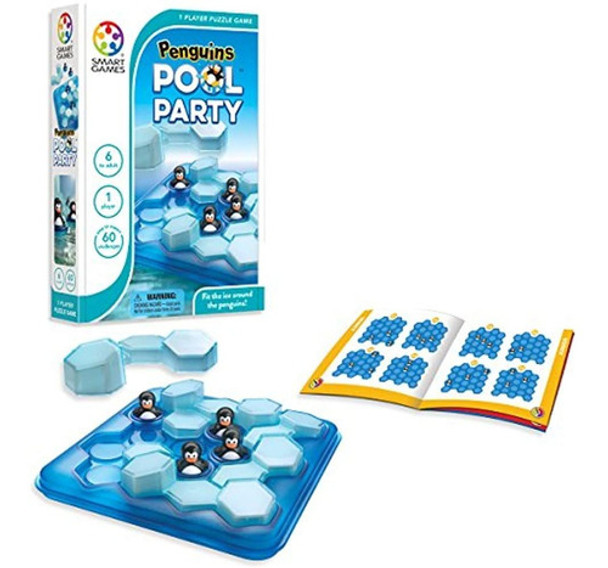 Smartgames Penguins Pool Party Juego De Viaje De Desarrollo 0