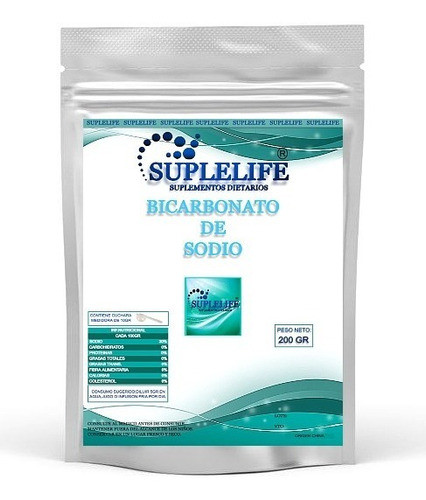 Bicarbonato De Sodio Puro X 200 Gr 0