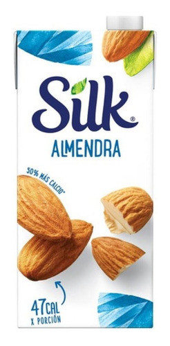 Silk Bebida De Almendras Sin Azúcar Sabor Natural 946 Ml. 0