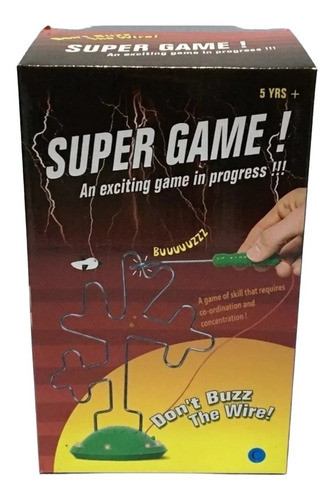 Laberinto Eléctrico Super Game Juego De Mesa 0
