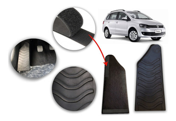 Reposa Pie, Apoya Pie D/goma Volkswagen Suran 2023 Kenny 0