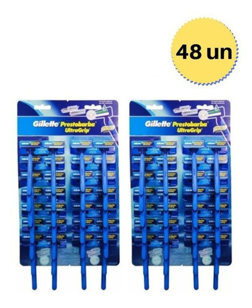 Prestobarba Atacado Ultragripe Pele Sensível/48 Un 0