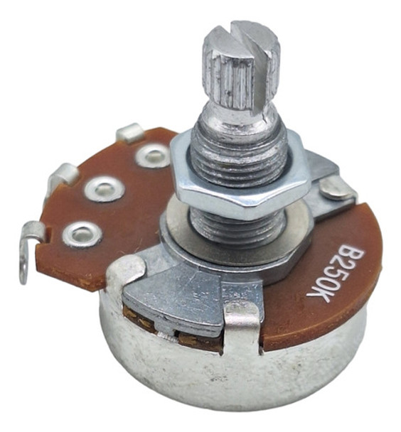 Potenciómetro Grande Lineal Alpha H60 B250k 0