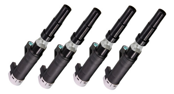 Kit Bobina Elect X 4 Renault Clio Kangoo Megane 1.6 16v K4m 0