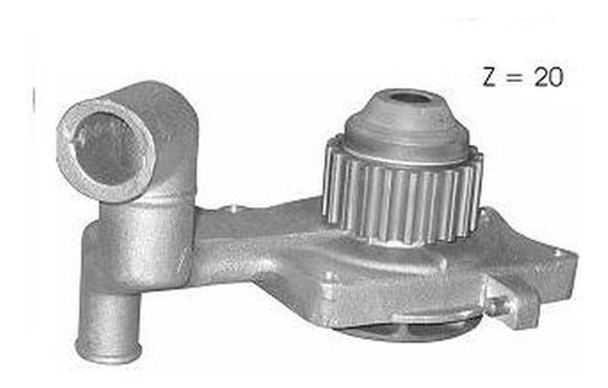 Bomba De Agua Ford Escort 1.6 Gl / Xr3 81- Motor Cvh  Se De 0 Bomba De Agua Ford Escort 1.6 Gl / Xr3 81- Motor Cvh  Se De 0