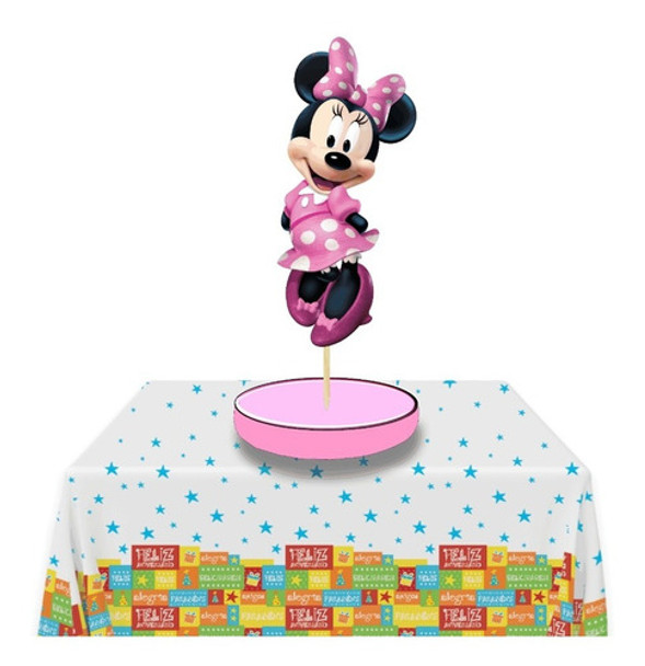Centro De Mesa Minnie Decoración 0