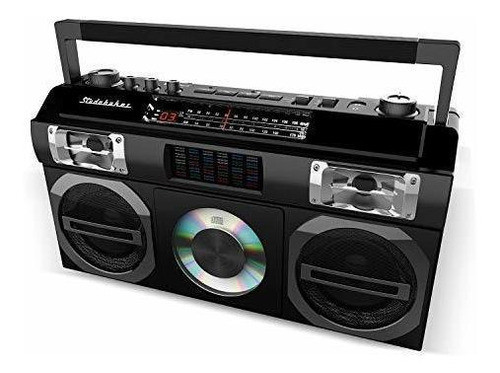 Studebaker Sb2149b Master Blaster Boombox Bluetooth Con 3 Mo 0