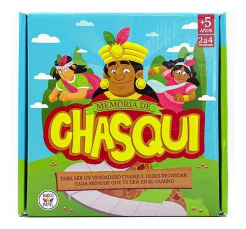 Juego De Mesa Memoria De Chasqui - Barco De Papel 0