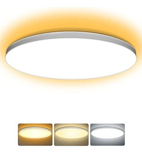 Plafon De Techo Led Regulable 30cm Atenuación Interruptor 0