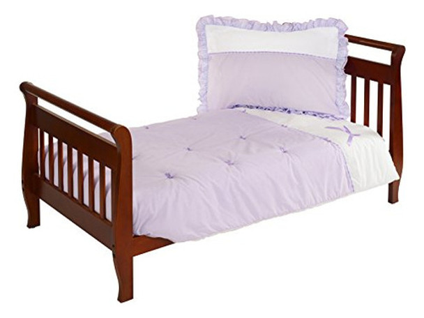 Ropa De Cama De Bebé, Juego De Cama Regal Toddler, Lavanda 0