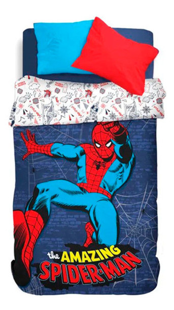 Acolchado Y Sabanas  Hombre Araña 0