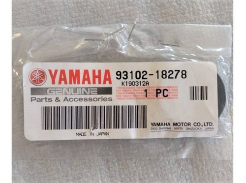 Reten De Patada Yamaha Yz250 Cod. 93102-18278 0
