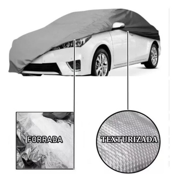 Capa Para Auto 100% Impermeable Protección Uv Sol Y Lluvia. 0