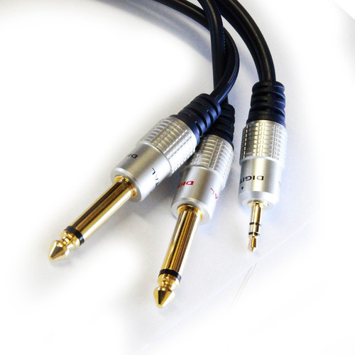 Cable Audio Mini Plug Stereo X 2 Plug 5 Metros. Puresonic. 0