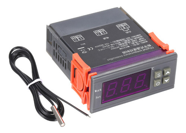 Controlador De Temperatura Digital Mh-1210w, Preciso E Confi 0