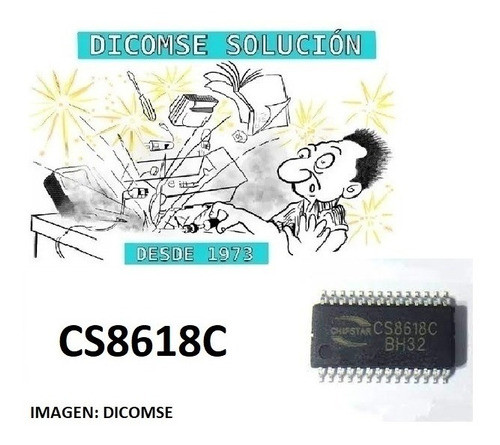 Circuito Integrado Cs8618c Cs8618 8618 Sop28 0