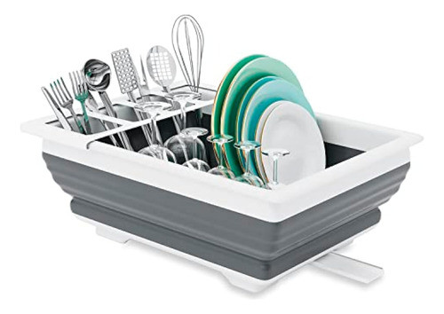 Thanstar Escurridor De Platos Plegable, 0