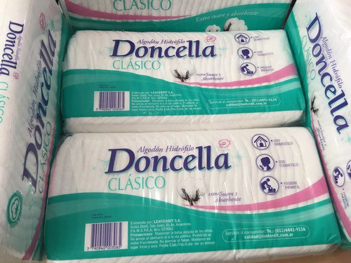 Algodon Hidrofilo Doncella 10 Paquetes X 300gr 0