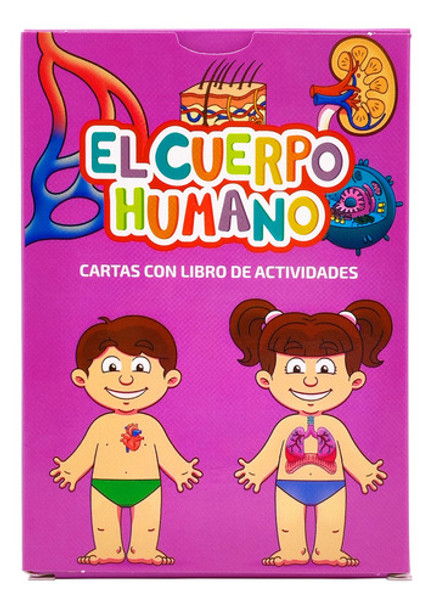 Juego De Cartas Didácticas El Cuerpo Humano Con Actividades 0