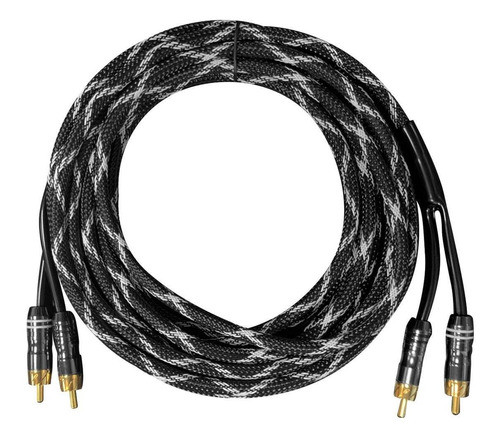 Cable Rca 5m Blauline Premium Libre De Oxigeno Cobre Ofc 0