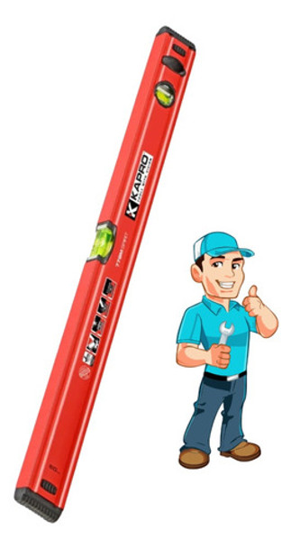 Nivel Spirit Con Extremos Goma De 20cm Ico4163431m 0