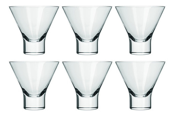 Vaso Vidrio Shot Nadir 180 Ml X 6 Unid. Ilhabela 0