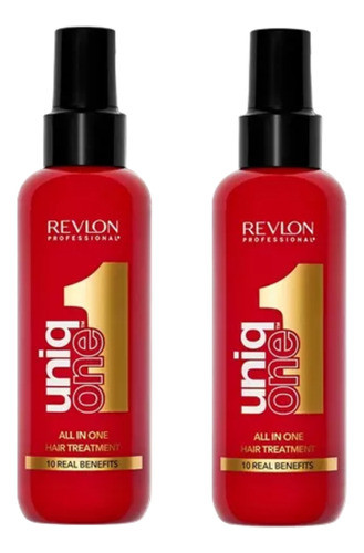 Pack X2 Tratamiento Revlon Professional Uniq One All In One 0