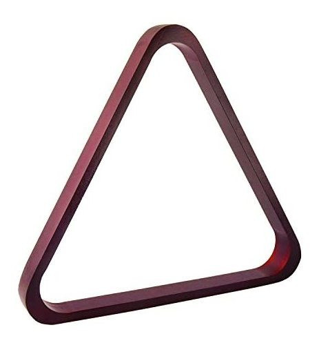 Triangulo Para Mesa De Pool 8bolas Madera Caoba 0