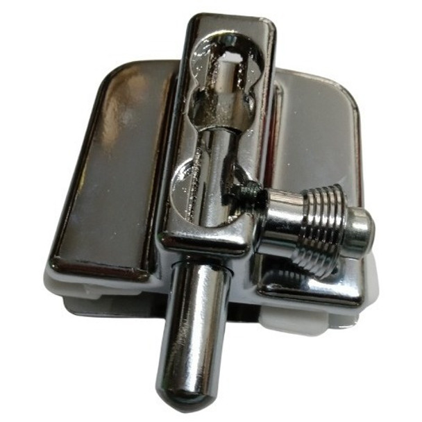 1335 Trinco Inferior Janela Ou Porta Vidro Temperado Cromado 0 1335 Trinco Inferior Janela Ou Porta Vidro Temperado Cromado 0